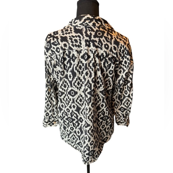 Croft & Barrow Women’s Vintage 1990s Aztec Graphic Streetwear Retro Large 0085 - Picture 3 of 9